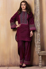 2 Piece Unstitched Heavy Embroidered Lawn Suit