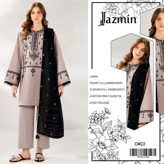 JAZMIN NEW ARRIVAL LUXURY EID COLLECTION TRC-112