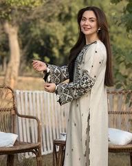 Lawn-3PC Embroidered Shirt with Bamber Embroidered Dupatta-TRC-8065
