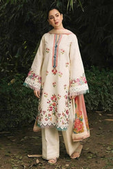 Zara Shahjahan Lawn 3PC with Digital Print Diamond Dupatta