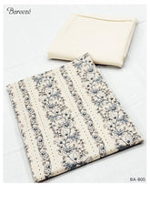 2-PIECE DHANAK EMBROIDERED UN-STITICHED SUIT