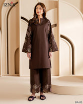 2-PIECE DHANAK EMBROIDERED UN-STITICHED SUIT