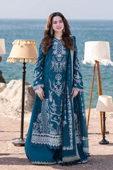 LUXURY LAWN EMBROIDERED 3- PC UNSTITCHED TRC-141