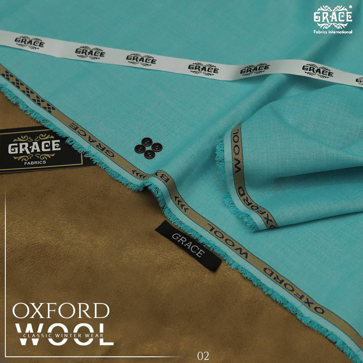 Grace Oxford Wool Premium Unstitched Winter Collection New Arrival 2025