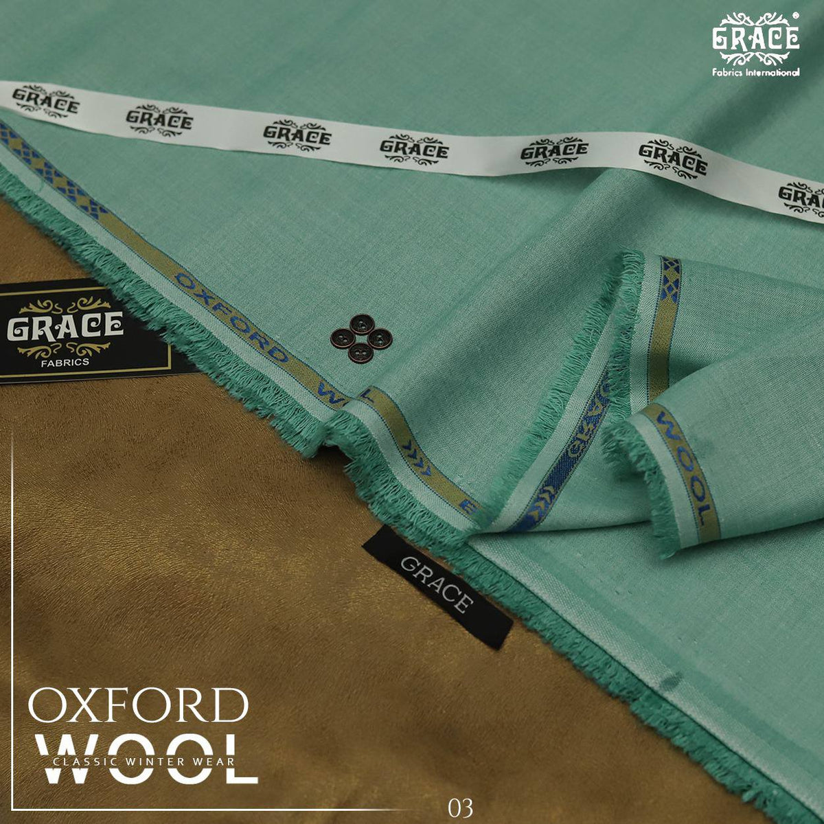 Grace Oxford Wool Premium Unstitched Winter Collection New Arrival 2025