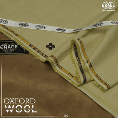 Grace Oxford Wool Premium Unstitched Winter Collection New Arrival 2025