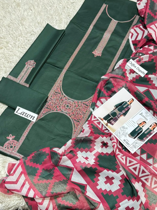 JAZMIN NEW ARRIVAL LUXURY EID COLLECTION TRC-109