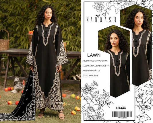 ZARQASH NEW ARRIVAL LUXURY EID COLLECTION TRC-107