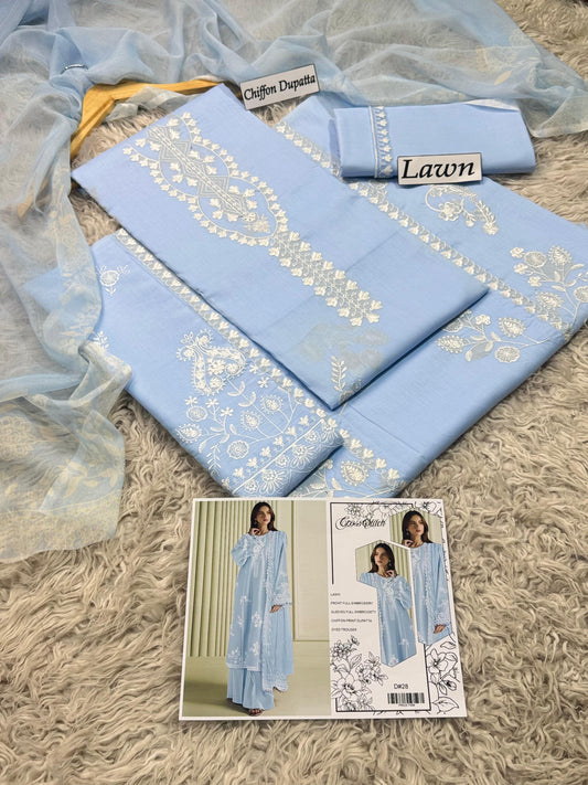 CROSS STITICH NEW ARRIVAL LUXURY EID COLLECTION TRC-101