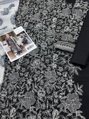 Zara Shahjahan 3 PC Embroidered with Lawn with Digital Diamond Dupatta