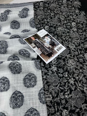 Zara Shahjahan 3 PC Embroidered with Lawn with Digital Diamond Dupatta