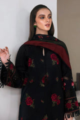 Baroque Lawn 3PC Embroidered Suit with Digital Printed Diamond Dupatta