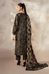 Digital Printed 3PC Suit with Digital Printed Voile Duppata