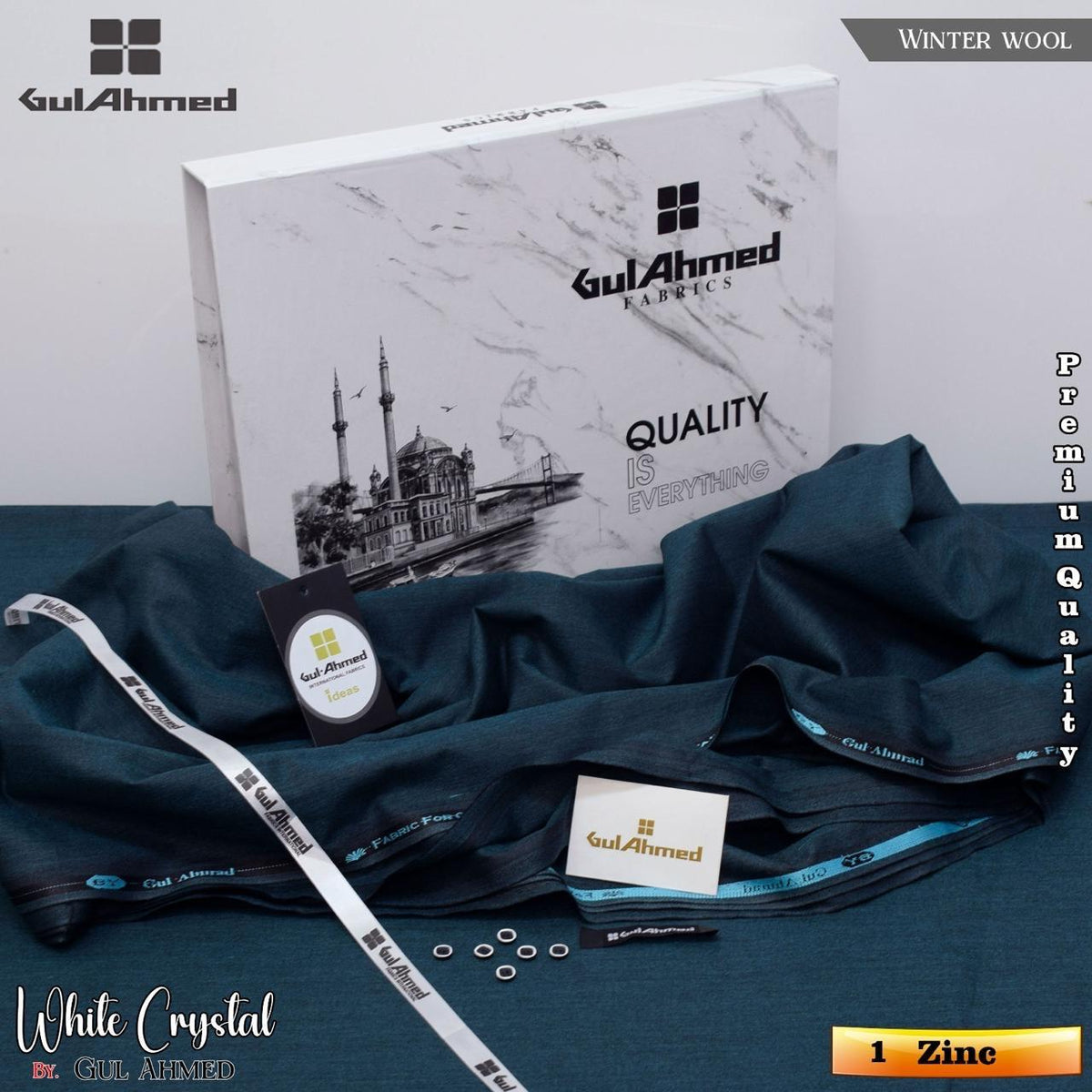 Gul Ahmed Double Tone Wool Winter Collection New Arrival 2025 TRC-004