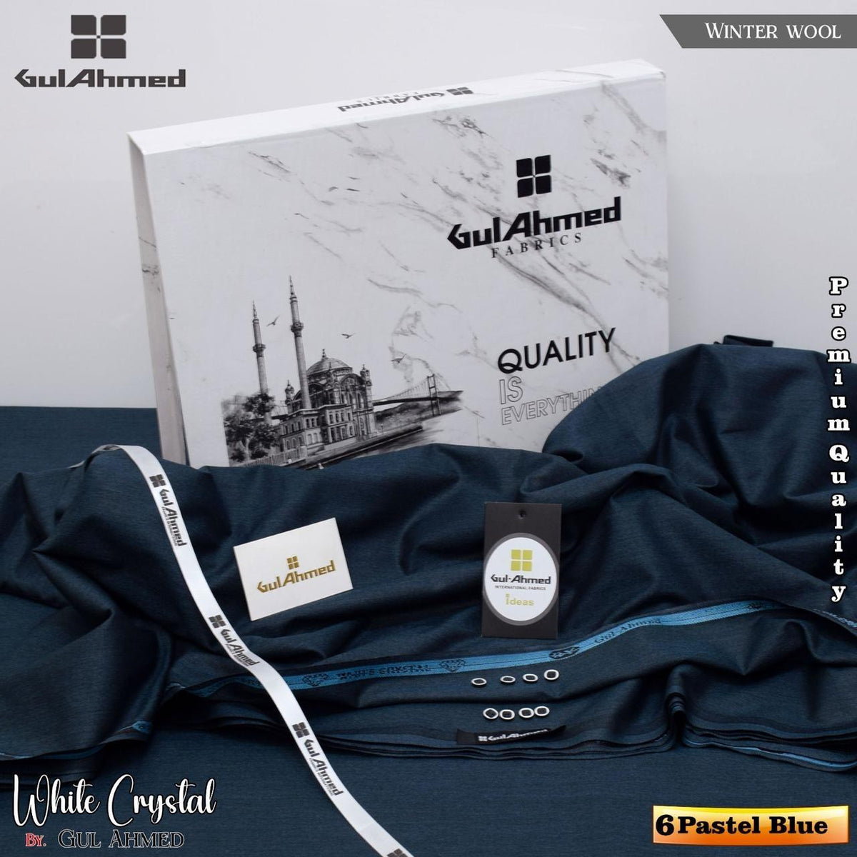 Gul Ahmed Double Tone Wool Winter Collection New Arrival 2025 TRC-005