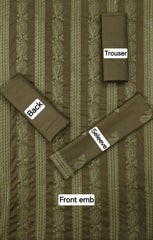 2-PIECE DHANAK EMBROIDERED UN-STITICHED SUIT