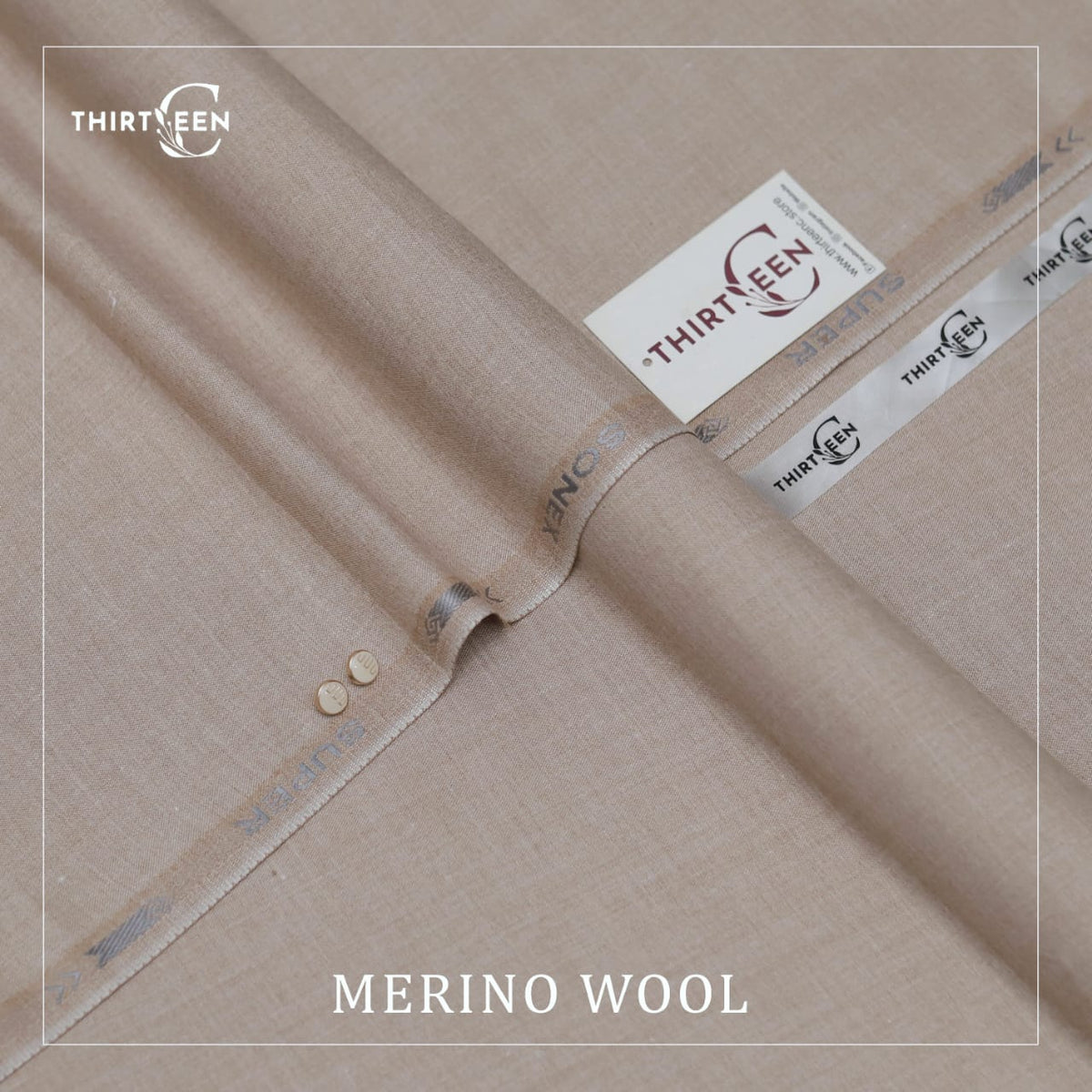 Marino Wool Men Unstitched Suit