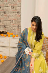 Asling Lawn Embroidered Lawn 3PC Suit Unstiched