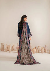 Garnet Lawn Embroidered 3PC Suit with Digital Printed Diamond Dupatta
