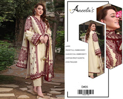 ANEELAS NEW ARRIVAL LUXURY EID COLLECTION TRC-108